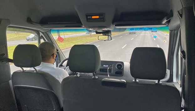 Chauffeur en route pour Paraty