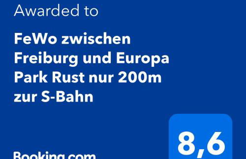 FeWo zwischen Freiburg und Europa Park Rust nur 200m zur S-Bahn - Foto 3