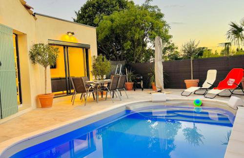 Le Cocon Gardois, terrasse & piscine - Pont du Gard - Foto 25