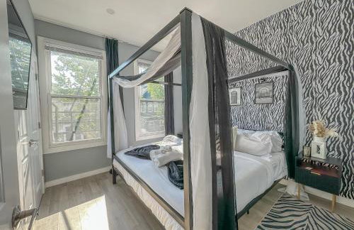 Stylish Secret, 1 FREE Parking, Sleeps 8, Walk to train and Red Bull Arena, 20 Percent OFF - Foto 18