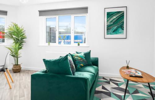 Modern 2 Bed Apartment - Sleeps 3 - Netflix - Parking 55C - Foto 9