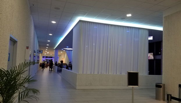 Coin salon dans le hall