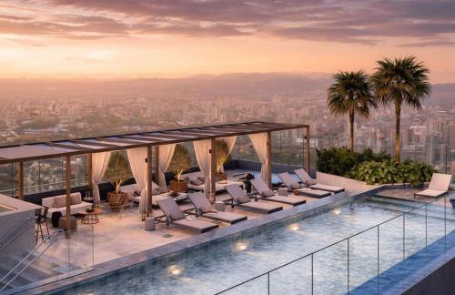 Luxury Studio Paulista Rooftop Pool 5min Metro - Foto 1