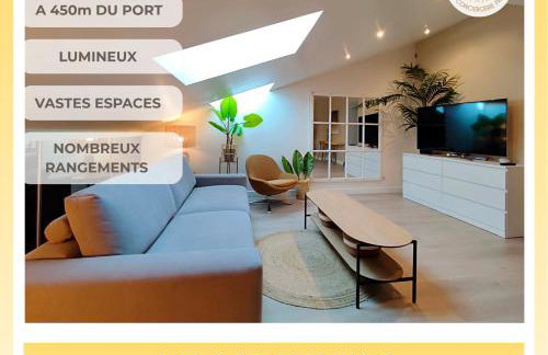 LE MARQUIS - T3 Standing 100m2 250 mètres du Port - Foto 1