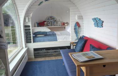 Dreckly cabin - Lydcott Glamping with Cornish sea views - Foto 8