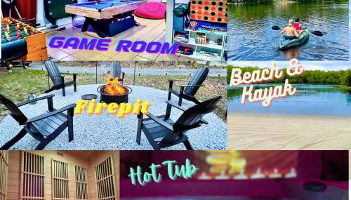 Zen Spa Oasis Retreat Sauna/Hotub/Firepit/Fun/Gameroom - Foto 2