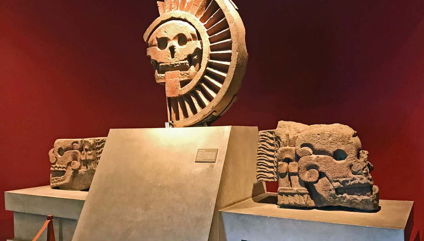 Vestiges préhispaniques du musée national d’anthropologie
