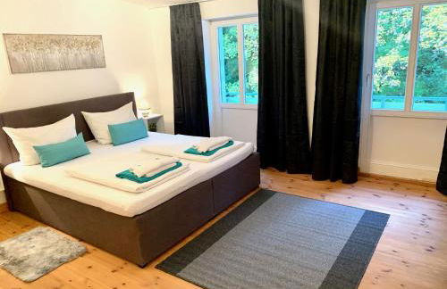 DEUTSCHE VILLA - SUPERIOR APARTMENT- 1 Obergeschoss mit gem Sauna und Garten - Foto 2