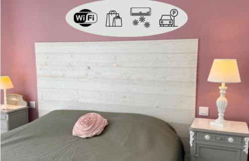 La maison Virginie appartements de 1 à 5 pers cosy central parking gratuit linge fibre proximité port lac canal piscine - Photo 3