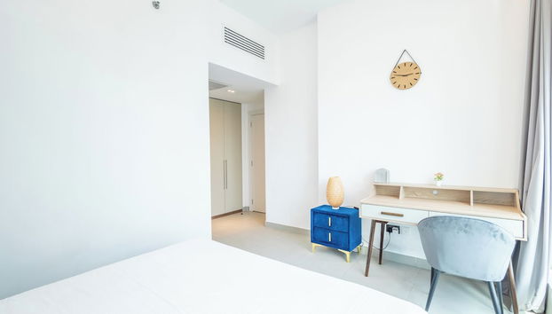 SuperHost - Exclusive 25th Floor Retreat with Marina Views - Foto 4, Habitación