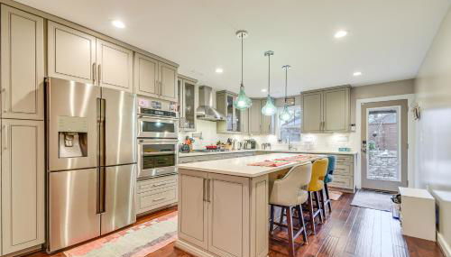 2 Mi to Duke and Dtwn Durham Modern Home with Patio! - Foto 3