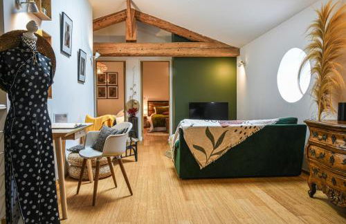 L'Autre Jardin, centre historique, calme, garage gratuit - Foto 14