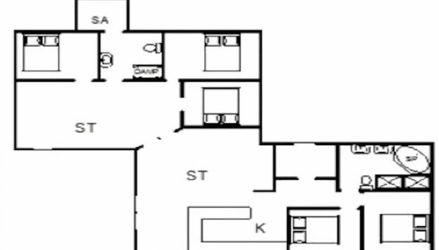 5 Star Holiday Home in Henne - Foto 3