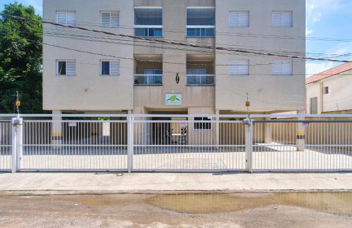 2 Quartos com ar, piscina, sacada Gourmet a 1 km da praia Grande - Foto 27