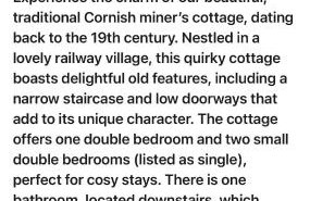 Knocker Cottage is a 3 bedroom made up of 1 double bedroom and 2 small double bedrooms in small village 10 min to beaches - Photo 17