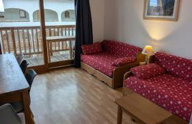 Appartement 4 pièces pour 6-8 personnes, 2 chambres, 1 cabine, 2 canapés-lit double dans le salon, au pied des pistes et piscine l'été, wifi fibre - Foto 9