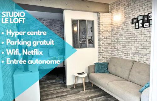 Le Loft - studio centre ville tout équipé - Foto 1