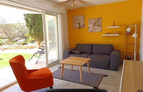 Plain-pied Jardin 6 personnes Clim Vue Mer Parking Wifi Terrasse Piscine dans la résidence - Foto 39