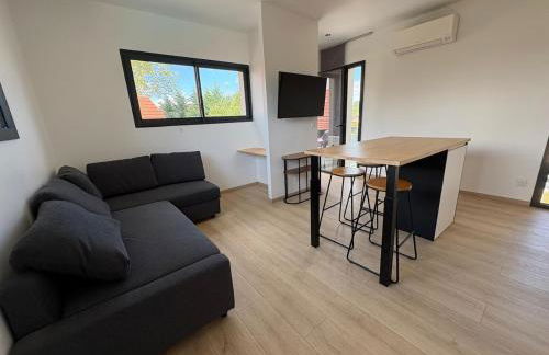 Studio moderne avec terrasse proche de Lyon - Foto 6