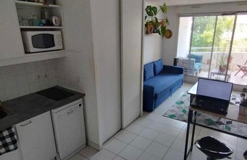 T2 duplex + piscine avec parking - Foto 10