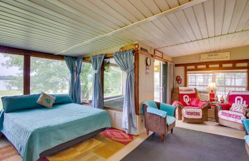 Cozy Lake Eufaula Hideaway with Fire Pit and Hot Tub! - Foto 21