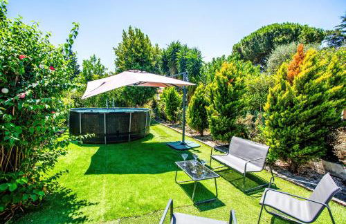 VILLA PROVENCE-SPA&BBQ CENTRE AU CALME- JARDIN - TERRASSES - Foto 8