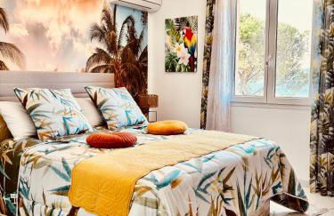 Superbe Villa 5 étoiles Presqu'Île de Giens la Madrague Rita la Villa d'Or vue mer piscine - Foto 30