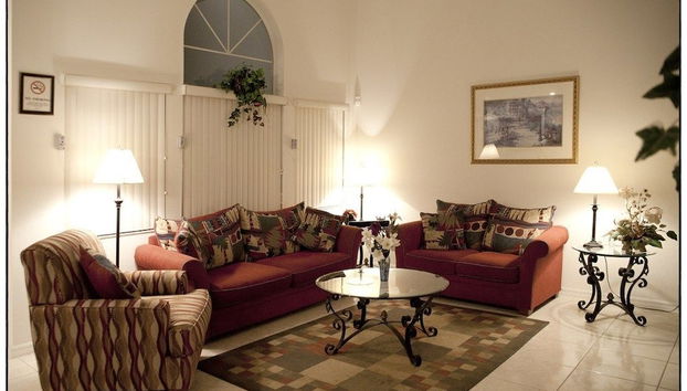 Zona de estar del vestíbulo