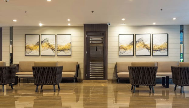 Sitzecke in der Lobby