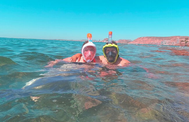 Excursão pela costa de bicicleta elétrica em Alicante com lago de peixes Román e mergulho com snorkel - Foto 3
