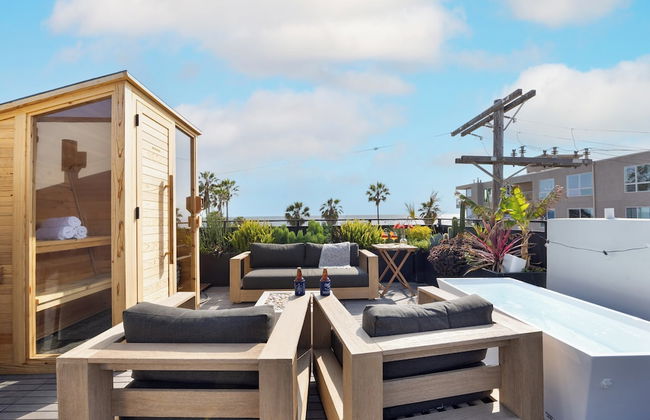 Venice View by Avantstay Walk to Venice Beach Rooftop, Ice Bath, Luxe Design - Foto 33