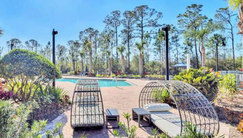 2BR Queen bed Condo - Pool - Near Disney - Foto 4, sunbed