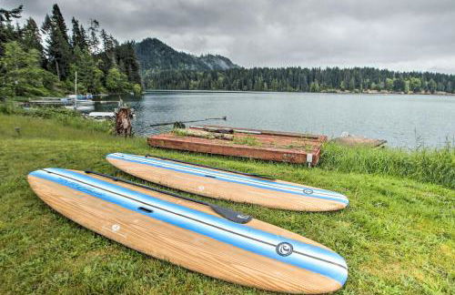 Lakefront Eatonville Cabin with Dock and Mtn Views! - Foto 29