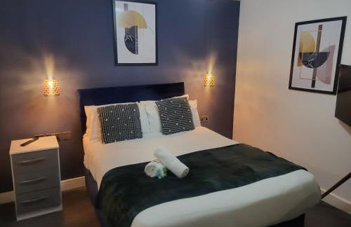 Affordable Serviced Apartment Perfect for Contractors in PE1 Short & Long Term Stays - Free WIFI - Free Parking - With Sofa Bed - Full Kitchen - Foto 8