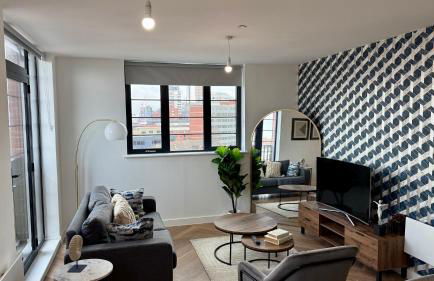 Serene- Stunning Two Bedroom 2 washroom, Spacious, dual aspect lounge, Jwellery Quarter, Birmingham City Centre - Foto 10