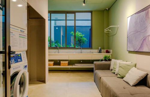 Studio Moderno com Piscina a 5 min a pé do Nubank Parque-901 - Foto 56