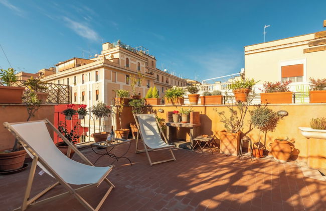 Trastevere Romantic Terraced Apartment - Foto 19