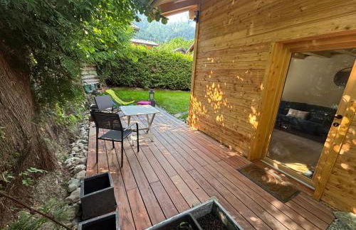 Face au MtBlanc avec jardin - Foto 9