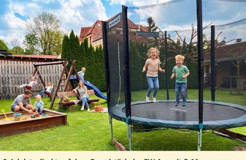 Ferienwohnung Morgensonne am Kurpark Bad Berka # gratis Parkplatz # ebenerdig # Spielplatz # WLAN # 2 Schlafzimmer # Nähe Weimar, Erfurt # Weimarer Land # Smart-TV - Photo 15
