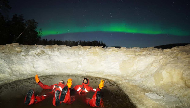 Northern Lights Ice Floating Experience - Photo 2, Take part in this one-of-a-kind experience