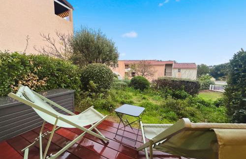 Appart avec terrasse, piscine, tennis et pétanque - Foto 21