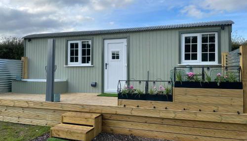 The Swift, Shepherds Hut at Bee Happy Breaks Scotland - Foto 1, Garden