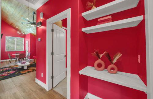 Viral Pink Home Houston B Hot Tub NRG Med Ctr - Foto 9