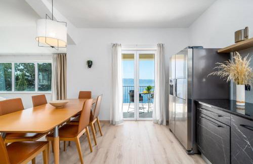 Villa Atopos with heated private pool, 5 bedrooms, Cinema room, panoramic sea views - Foto 15