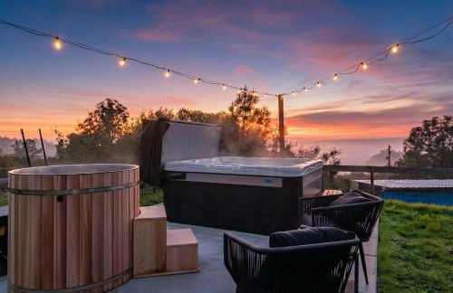 Cold Plunge, Hot Tub, Firepit, BBQ, Pet-Friendly, Sunset Views near Yosemite - Foto 1