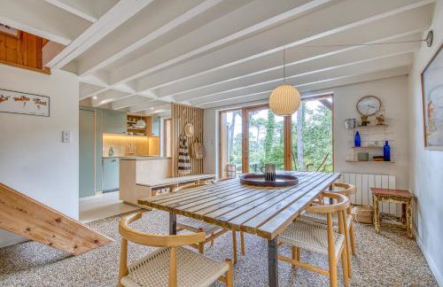 Villa Cap-Ferret, vue bassin-pinède - Foto 9