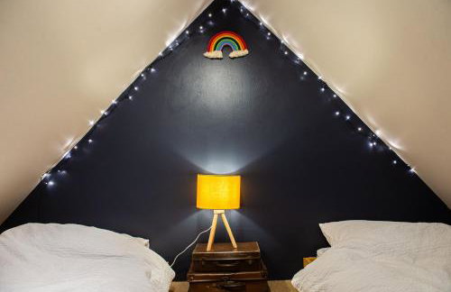 The Bolthole barn with wood-fired hot tub - Foto 11