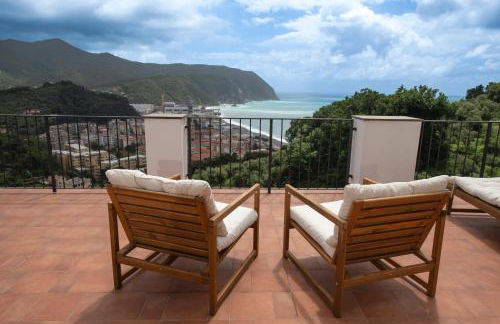 100b - VILLA Ginestra, ampia Terrazza 120m2 vista mare, 3 camere da letto - Foto 47