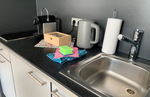 Rooftop Apartment by Rabe - Balkon, Parkplatz, Smart-TV, Netflix - Foto 12