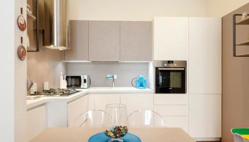 JOIVY Bright 2BR flat with Parking in Rapallo Centre - Foto 4, stove, dishwasher